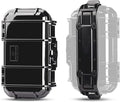 Evergreen 56 Dry Box - EDC Tough Protective Case USA Made for Organization of Cameras, Phones, Camping, Fishing, Hiking, Water Sports (Black + Micro Clip) by EvergreenCases