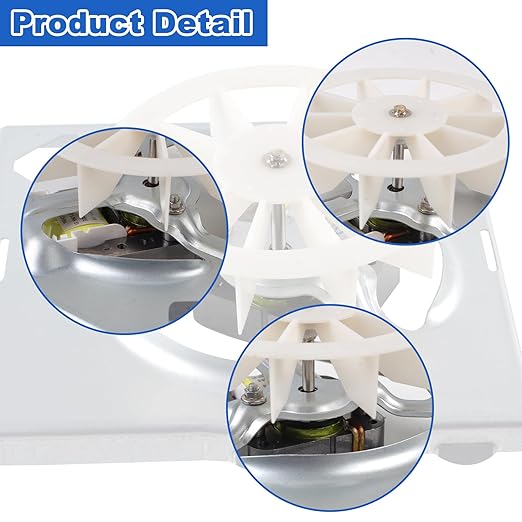 New Upgraded S97012026 Fan, Bathroom Fan Assembly Compatible with Broan-Nutone 688-K、 688-J、688-H、 688-G、663-J、663-H、663G, 695-R02 B、695-R01B、695-R03 B, 50 CFM - Image 3