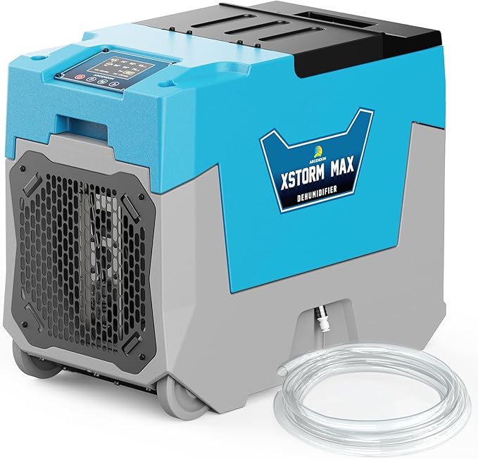 ARGENDON Commercial Dehumidifier,180 Pints Industrial Dehumidifier with Pump & Drain Hose for Whole House, Crawl Space, Warehouse, Up to 2,300 sq ft, Water Damage Restoration, 5-Year Limited Warranty by Argendon