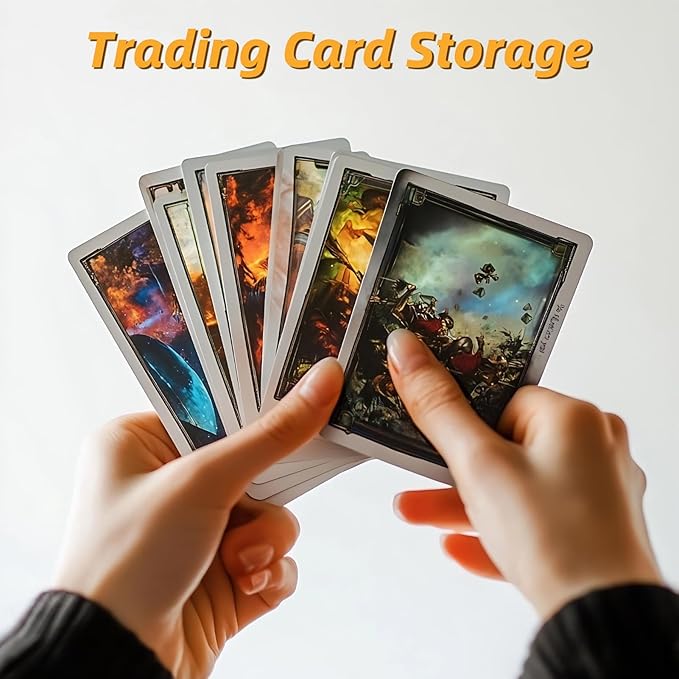 Bulk 1200 Capacity Trading Cards Storage Box, in Total 25 Pack All White Cardboard Shipping Boxes for 30000 Count 12pt 2.5x3.5 inch Cards or Sleeved Cards - Image 5