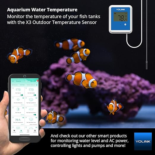 YoLink Smart X3 Version Outdoor Temperature Data Logger with Probe, Thermometer, 1/4 Mile Range, 5+ Years Battery Life, Emails, Text, App Alerts, Alexa, IFTTT. Pool, Hot Tub, Fish Tank. Hub Required! - Image 5