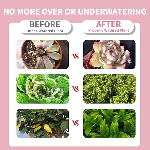 Soil Moisture Meter, Garden Plant Water Meter, Plants Moisture Meter, Lawn Soil Tester, Soil Water Gauge for Potted Plants, Plant Moisture Monitor No Battery Required Free Plant Watering Guide - Image 5