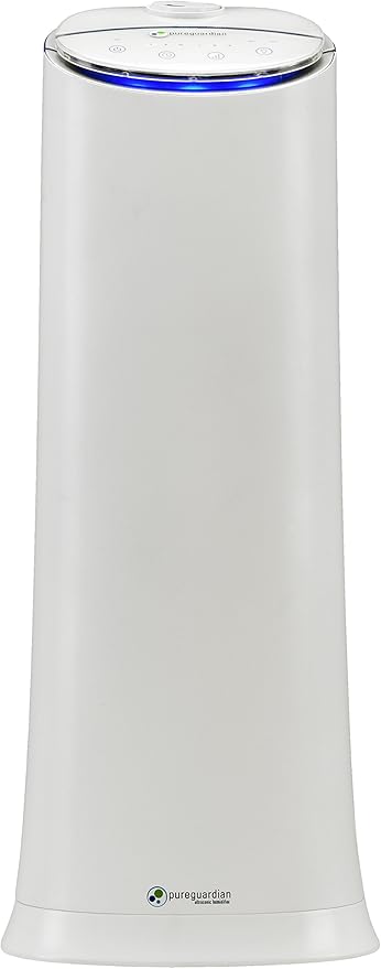 PureGuardian Ultrasonic Cool Mist Humidifier, 100 Hrs. Run Time, 1.5 Gallon Tank, 440 Sq. Ft. Coverage, Medium Rooms, Quiet, Filter Free, Essential Oil Tray, White, H3200WAR - Image 8