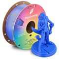 Polymaker Panchroma Blue Color Changing PLA, 1.75mm, 1KG, Glitter Starlight Pulsar 3D Printer Filament, Hides Layer Lines, Easy to Print, Tangle Free, AMS Compatible, Works with Most FDM Printers by Polymaker