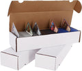 BCW 800ct Trading Card Storage Boxes - 3 Pack | Organizer for Sports Cards, MTG, Pokemon, and Card Games by BCW