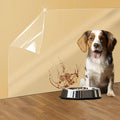 Electrostatic Wall Protective Film, Clear Protector Removable Contact Paper, Transparent Static Cling, Plastic Wall Protector from Trash Can, Chair Back, Furniture, Door 9.84ft by Loiion