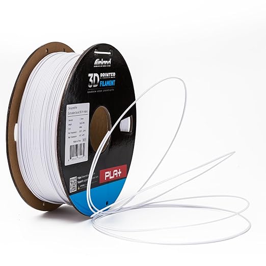 INLAND Micro Center PLA+ 3D Printing Filament 1.75mm - PLA Pro Dimensional Accuracy +/- 0.03 mm - 1kg Cardboard Spool (2.2 lbs) (1 Pack White, 1.75mm) - Image 7