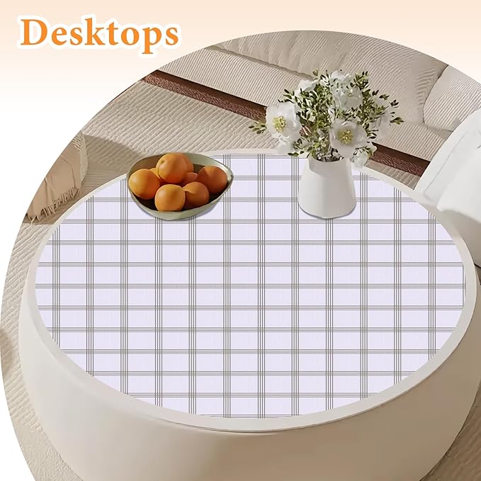 Shelf Liner for Kitchen Cabinets Non Adhesive Drawer Liner Non-Slip Thickened Shelf Liner Paper Strong Easy to Clean for Tool Box Refrigerator with Knife and Tape Measure, White Square, 11.8 x 118 in - Image 8