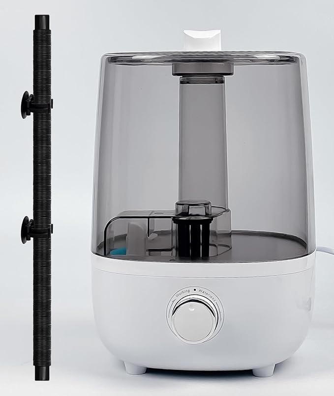 Reptile Fogger Humidifier Fog Machine Mister with 4L Visible Tank，with Dry-Run Protection Compatible with All Terrariums and Enclosures, Ideal for Reptiles/Amphibians/Plants/Herps/Vivarium/Moss by AUAAQ