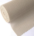 Shelf Drawer Liner Non-Adhesive Non Slip Durable Strong Long Size 12 in X 20ft for Drawers, Shelves, Cabinets, Storage, Kitchen and Desks, Beige by Iwtmm