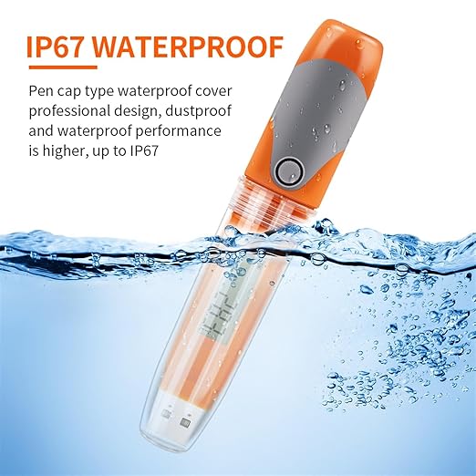 RC-51H USB Temperature Humidity Data Logger with 32000 Points Recording Large Capacity Reusable RH Temp Detector - Image 3
