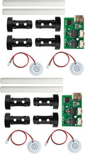 2Pcs DC5V Humidifieration Atomization Disc Type-C Interface 1 To 2 Double Nozzle Spray No Switch Humidifier Module DIY Atomization Control Drive Circuit Board by WelcometoSazkJere