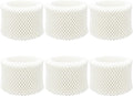 Colorfullife 6 Pack HAC-504 Humidifier Wicking Filters for Honeywell Humidifier HAC-504 HAC-504AW HAC504V1 HCM350 HCM-350W HCM-300T HCM-315T HCM-530 HCM-600 HCM-710 HEV-312, Replacement Filter A by Colorfullife