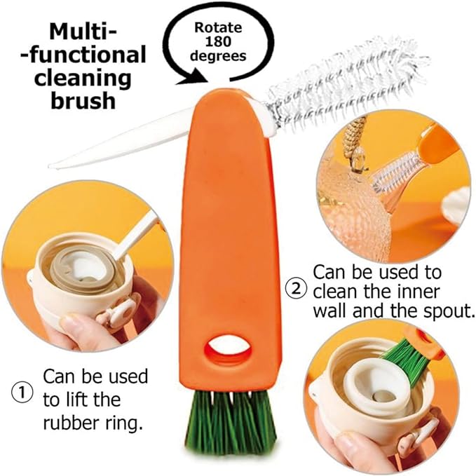 18 Pieces Crevice Cleaning Brush, Corner Brush, Screen Cleaner Brush, Cleaning Tools for Housekeeping, Garbage Disposal Cleaner Brush, Window Track Cleaning Tools, Kitchen (18pcs) - Image 7