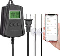 Inkbird WiFi Heat Mat Reptile Thermostat Controller Temperature Controller with 2 Probes and 2 Outlets, IPT-2CH Reptiles Heat Mat Thermostat (Max 250W per Outlet) by Inkbird