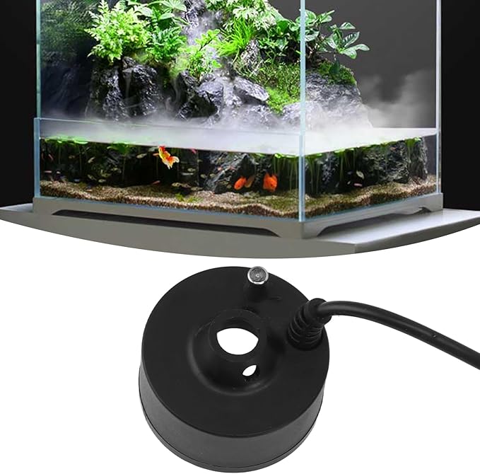 Zerodis Plastic Mist Maker Humidifier for Garden Rockery Halloween Decor, Indoor DC 5V Fountain - Image 7