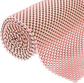 Shelf Liner Drawer Liner Non-Slip Mat Shelves Liners 12" X6.5’ Grid Pattern PVC Non-Adhesive Grip Liner Anti-Slip Mat for Kitchen Cabinets Wire Shelving Pantry Dresser Refrigerator (Pink) by L7HWDP