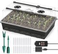 60-Cell Self-Watering Seed Starter Tray with Grow Light, Upgraded 1–24H Timer, Seed Trays with Humidity Dome, Indoor Gardening System, Starter Kit for Seeds, Plant Germination by Unknown