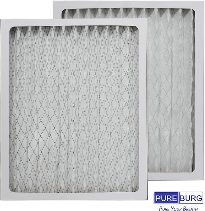 PUREBURG Replacement Filter Compatible with Honeywell TrueDRY DR90, DR90A2000, DR120 Dehumidifier, Replace Part 50070171-002,4-Pack 17.5 x 13.5 x 1.55 MERV11 - Image 3