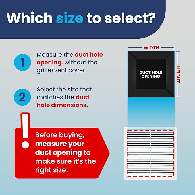 22x22 Inch (Duct Opening) Air Return Vent Cover Decorative – Premium Aluminum AC Vent Cover for Ceiling & Wall, Rustproof Grille, Ideal for Home HVAC Grille, Durable & Easy to Install by ACLAMINAIRE - Image 3