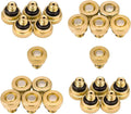 Brass Misting Nozzles for Outdoor Cooling System 22 pcs,0.012" Orifice (0.3 mm) 10/24 UNC by Aootech by Aootech