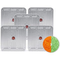 200 Gram 5 Pack Gun Safe Dehumidifier, Reusable Silica Gel Dehumidifier, Indicating Silica Gel Desiccant Canister (Orange to Green) by Wisesorb