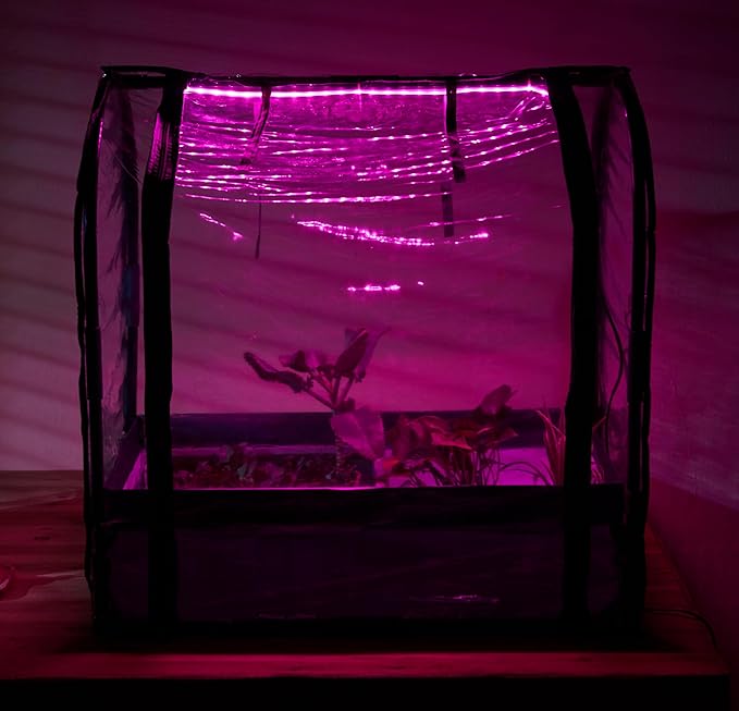 Mini Tabletop Garden Greenhouse Nursery Plant Cover Tent Humidity Domes for Indoor and Outdoor Home Gardening Germination and Seedling Propagation - 28x20x28 Inches(PLGH7050PD) - Image 7