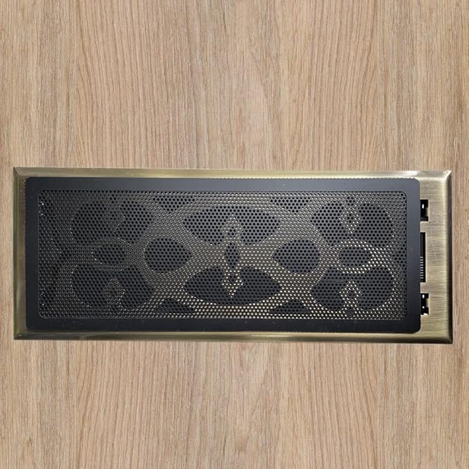 Floor Register Vent Cover- 4"x12" Magnetic Air Vent Screen Mesh Cover, Perfect for Wall/Ceiling/Floor Air Vent Filters (4-Packs) - Image 5