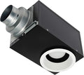 Panasonic FV-08VRE2 WhisperRecessed 80 CFM Bathroom Fan, Black by Panasonic
