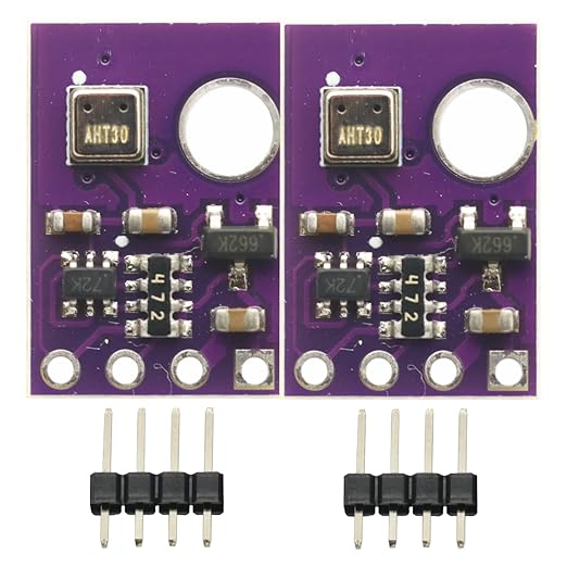 2pcs AHT30 High Precision Digital Temperature and Humidity Sensor Measurement Module I2C IIC Communication AHT20 AHT21 AHT10 Upgraded Version for Arduino Humidity Temperature Sensor - Image 4
