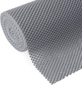 Shelf Drawer Liner Non-Adhesive Non Slip Durable Strong Long Size 12 in X 20ft for Drawers, Shelves, Cabinets, Storage, Kitchen and Desks, Gray by Iwtmm