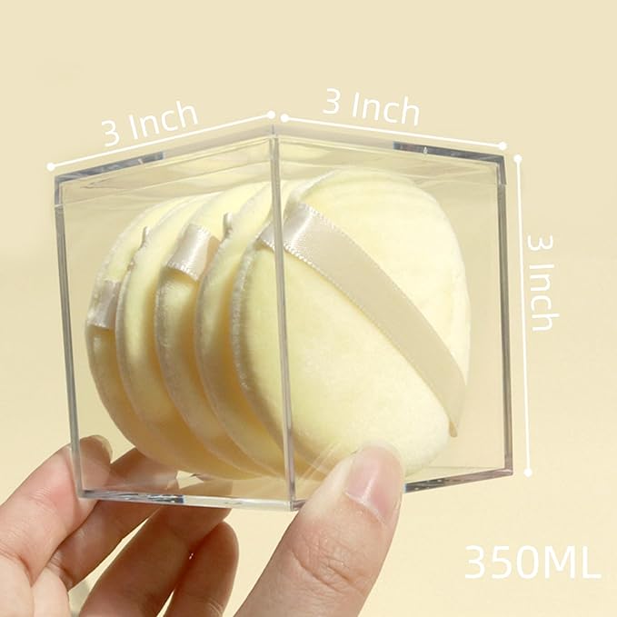 Acrylic Box Clear Acrylic Square Cube Display Boxes, Multi-Purpose Box Container Acrylic Boxes with Lids for Gifts Weddings Valentine's Day Party Favors Candy and Jewelry Storage Box - Image 2