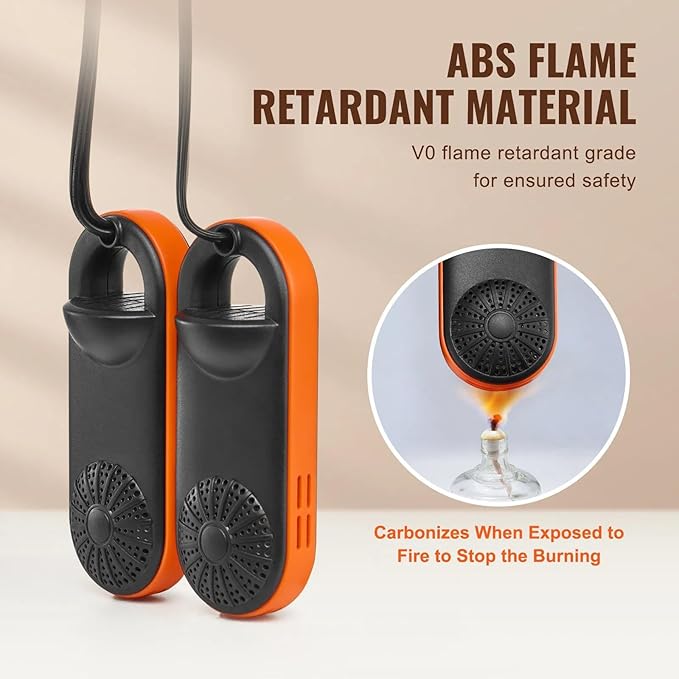 Boot Dryer Shoe Dryer Portable Footwear Dryer with Auto Temperature Control 360 Degree Warm Air Fire Retardant Design for Shoes Boots Gloves Socks Winter Rainy Travel - Image 3