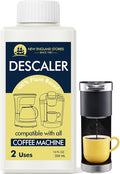 New England Stories Coffee Machine Descaler - 10oz (2 Uses), Universal Descaling Solution Compatible with Keurig, Nespresso, Delonghi and All Single Use Coffee and Espresso Machines by NewEnglandStories