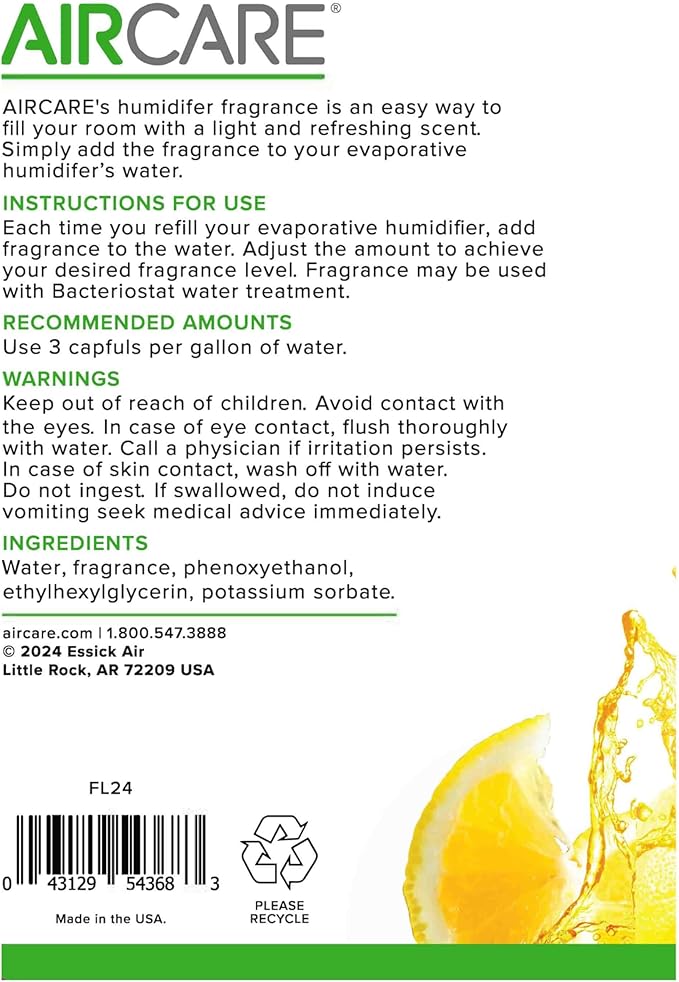 Lemon Fresh Humidifier Fragrance and Bacteriostat Combo Pack - Image 4