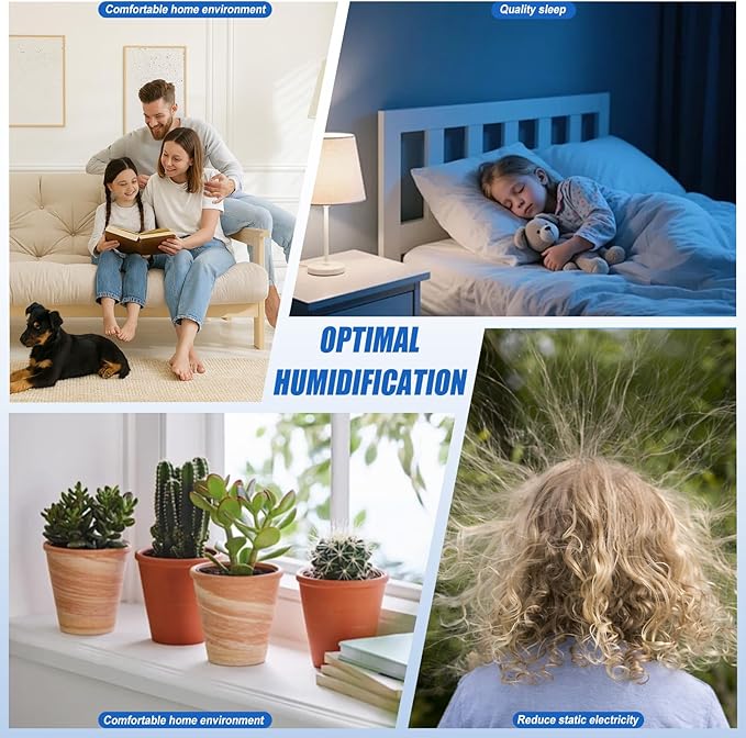 Podoy HWF62 Humidifier Filter Compatible with Holmes Sunbeam Humidifier Filter A, Replace HWF62 HWF62CS HWF62D SCM1100 SCM1701 SCM1702 SCM1762 SF212 HM1300 HM1761 (2 Pack) - Image 7