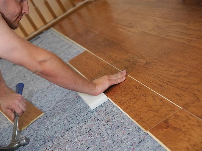 Laminate, Wood, and Tile Flooring Underlayment (Floating, Glue Down, or Nail Down)- Sound Reduction, Compression Resistant, Insulating 3'x33.3' Roll (Covers 100 sq. ft) INSUL100 - Image 8