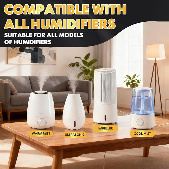 Premium Humidifier Drops - Concentrate, Eliminates Scaling & Residue, Extends Humidifier Life, Freshens Water for All Models, 300+ Day Supply, 3PK - Image 4