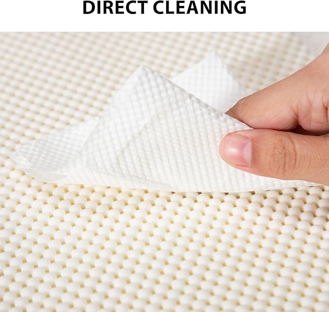 Shelf Liners for Cabinets-Drawer Liner Cabinet Liners for Shelves Kitchen,Non-Adhesive,Non-Slip,Cream White,12 x 48 inch - Image 4