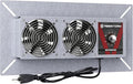 Abestorm Crawlspace Ventilation Fan with Humidistat, Basement Vent Fans with Dehumidistat & Freeze Protection Thermostat, Dual Air Vent Fan for Basement/Kitchen (220 CFM Airflow) by AbestormSolutionsINC