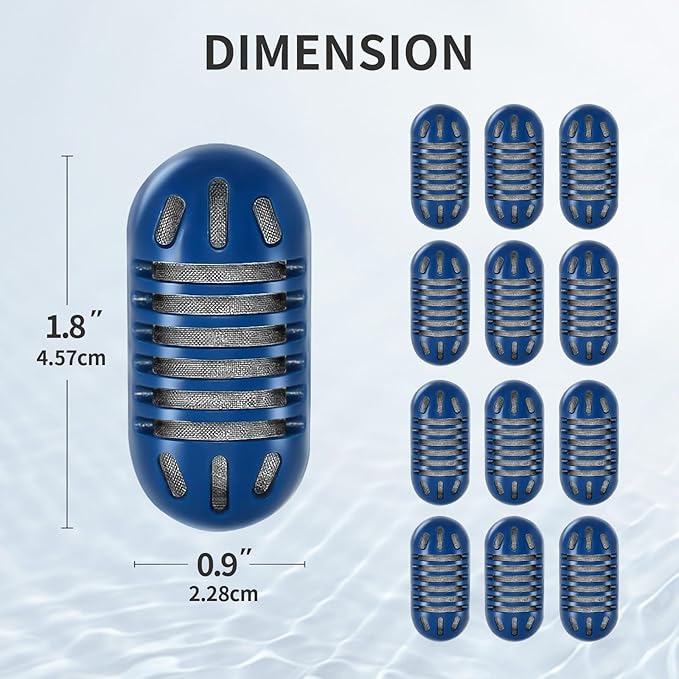12-Pack Demineralization Cartridge for Humidifier Compatible with HoMedics Total-Comfort Ultrasonic Humidifier Demineralizer Tablets Filter Replacement for Water Decalcification, Remove Odor - Image 7
