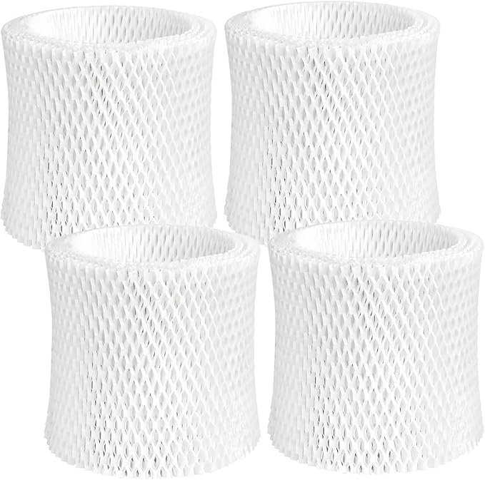 Humidifier Wicking Replacement Filter Compatible with Canopy Bedside and Nursery Humidifier, Wood Pulp & Paper Filter, 4 Pack by Roninby