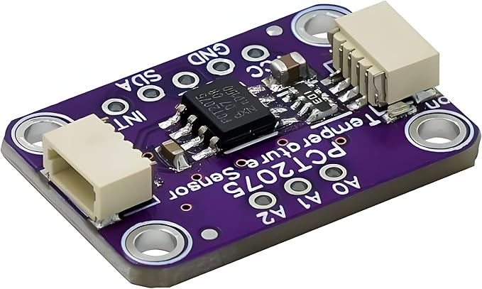 2Pcs PCT2075 11 Bit Higher Accuracy ADC Measurement I2C Temperature Sensor, Compatible with QT/Qwiic + pins - Image 3