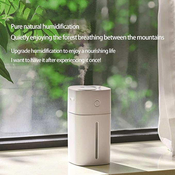 Auto Humidity Control Humidifier Diffuser Leakproof Design Ideal for Plant Desktop and Travel Car Humidifier Diffuser Battery Powered - Image 9
