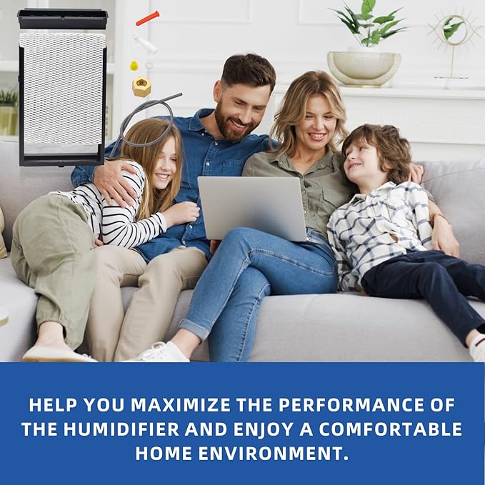 H735EZ1A Humidifier with No.35 Water Panel Compatible with AprilAire Whole-House Humidifier Models 700, 700A, 700M - Image 6