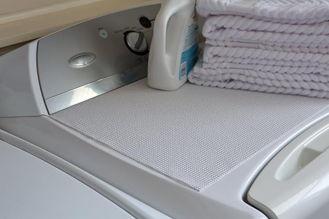 Duck Brand Select Grip EasyLiner Shelf and Drawer Liner, Non-Adhesive, 12-Inch x 10-Feet, Non-Adhesive, White, 1359539 - Image 5