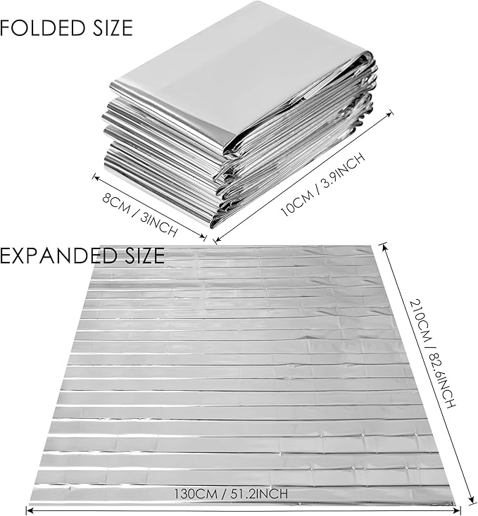 Plant Growth Mylar Films High Reflective Mylar Film Garden Greenhouse Covering Foil Sheets for First Aid Blanket Growth Room Camping Simple Tent,82.6 x 51.2 Inch(2 Pieces) - Image 2