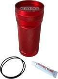 DRYFOB Waterproof PLB or Car Key Container, Case, Holder for Scuba Diving and Watersports, Rugged Aluminum, Rated to 1,200ft (365m) by DRYFOB