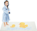 Non Slip Bathtub Mat Shower Mat for Tub - Loofah Bath Mats for Bathroom - 40x16 Bathtub Floor Mat - Textured Anti Slip Bath Mat Without Suction Cups - Secure Mat for Wet Areas (40x16 Duck) by ENKOSI