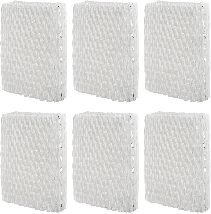 6 PACK WF813 Humidifier Filter Replacement Compatible with Equate EQWF813 EQ-2119-UL, Replacement Wick Compatible with Relion WF813 RCM832 RCM832N and Procare PCWF813 Cool Mist Humidifiers Wick Filter by ITidyHome